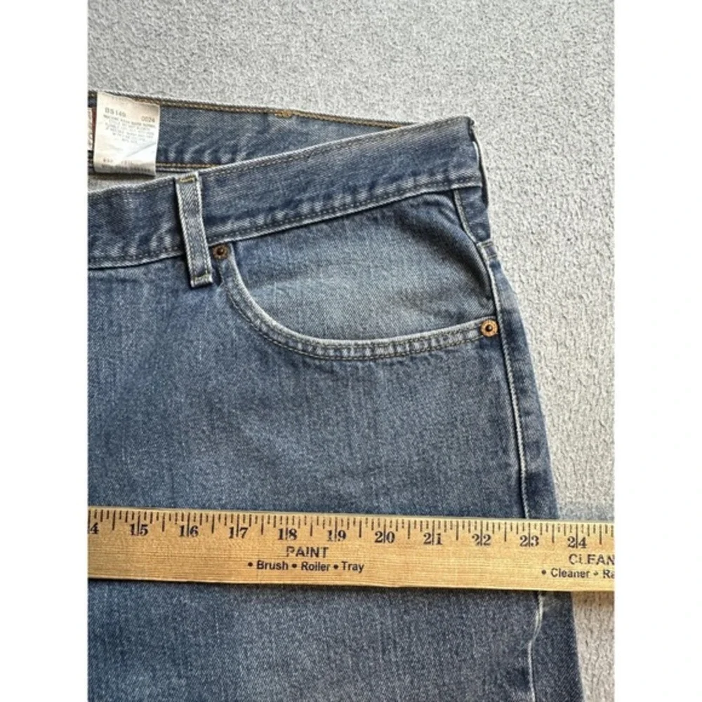 Vintage Levis 550 Relaxed Fit‎ Jeans Mens 42x32 (40x31) Medium Wash Blue Denim